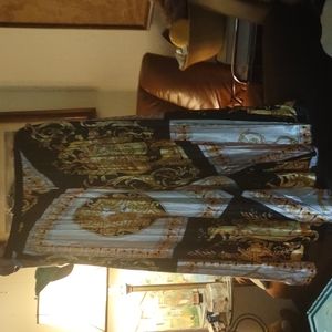 Beautiful sill waist to toe Versace dress